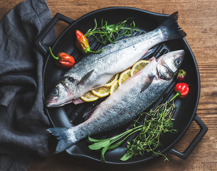 Fr: Fischpfanne „Helgoländer Art“